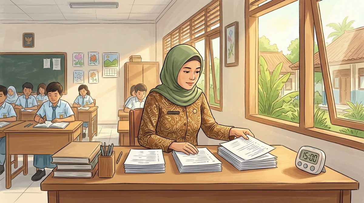 Cara Cepat Memeriksa Soal Uraian Esai Guru: Teknik Anchor