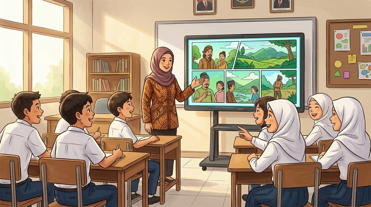 Cara Membuat Komik Pembelajaran Canva AI untuk Mapel Abstrak