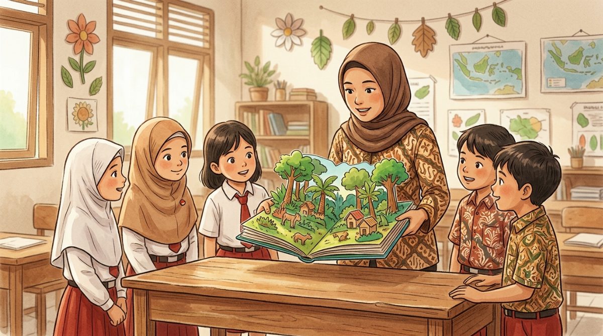 Cara Membuat Pop Up Book Media Pembelajaran Kardus Bekas