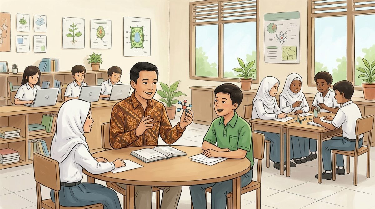 Model Station Rotation: Diferensiasi Proses Efektif SMP