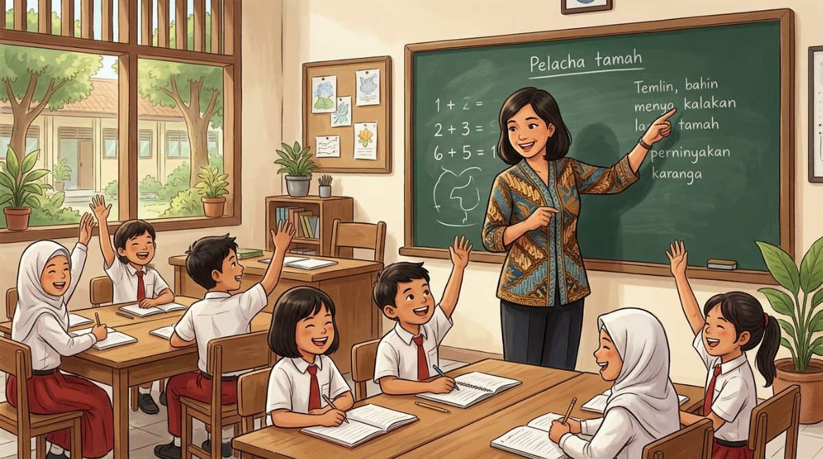 Sejarah Papan Tulis Hijau & Sains Optik Apersepsi Kelas