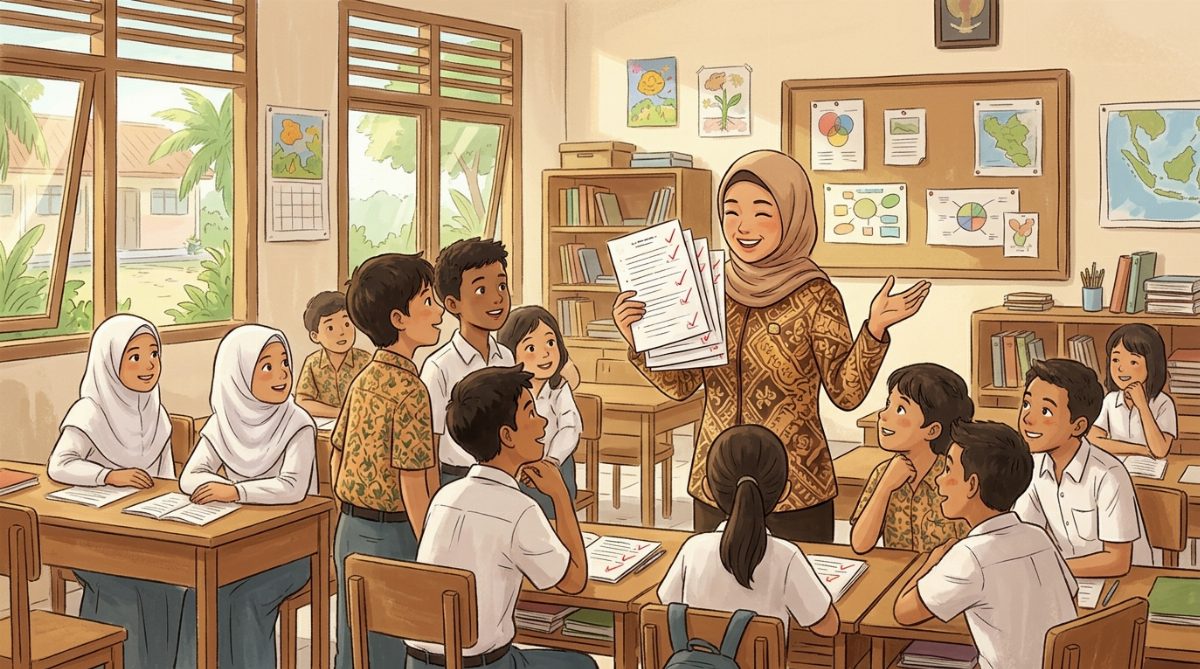 Sejarah Tanda Centang untuk Ice Breaker Pembagian Nilai