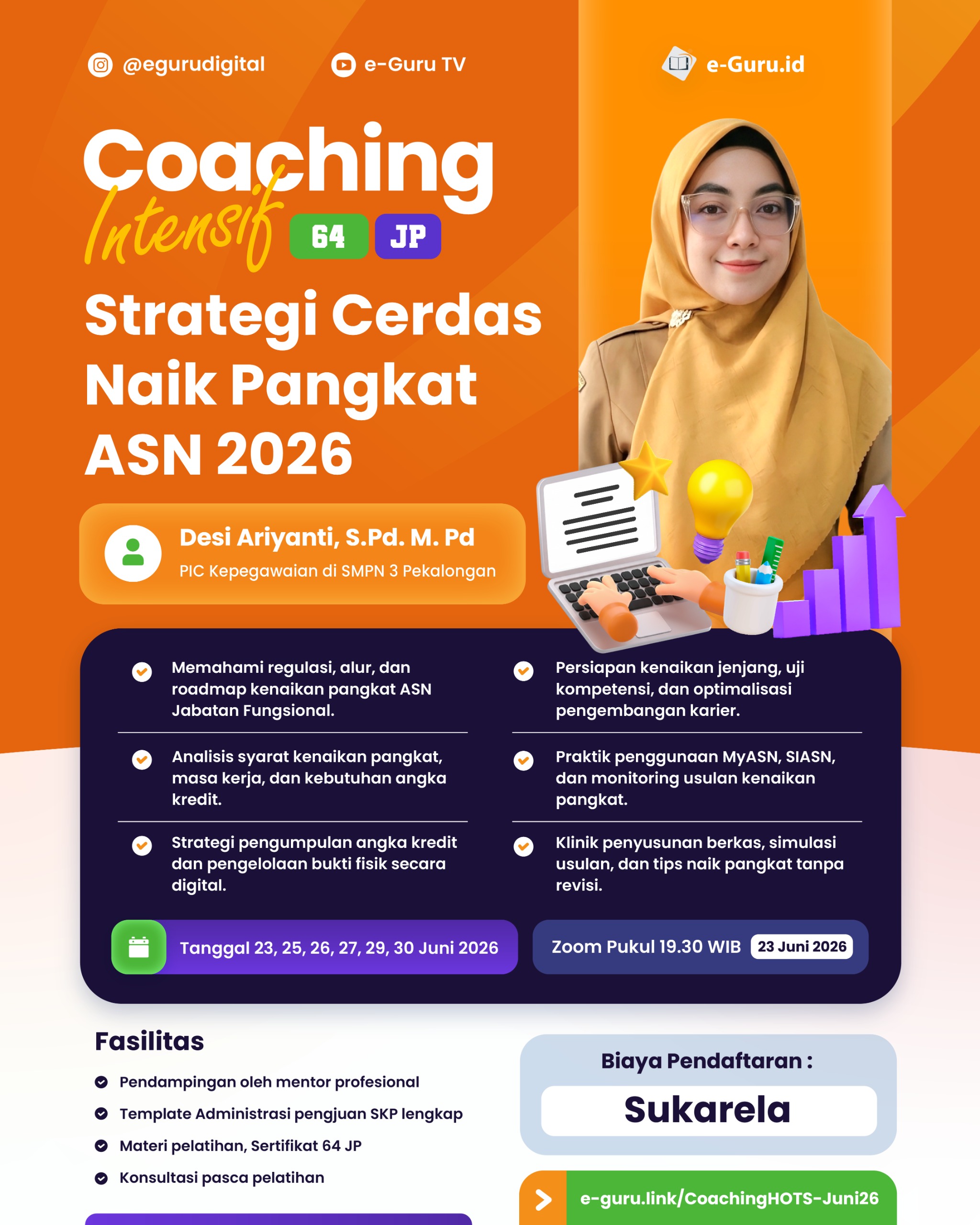 Coaching Intensif 64JP Strategi Cerdas Naik Pangkat ASN 2026